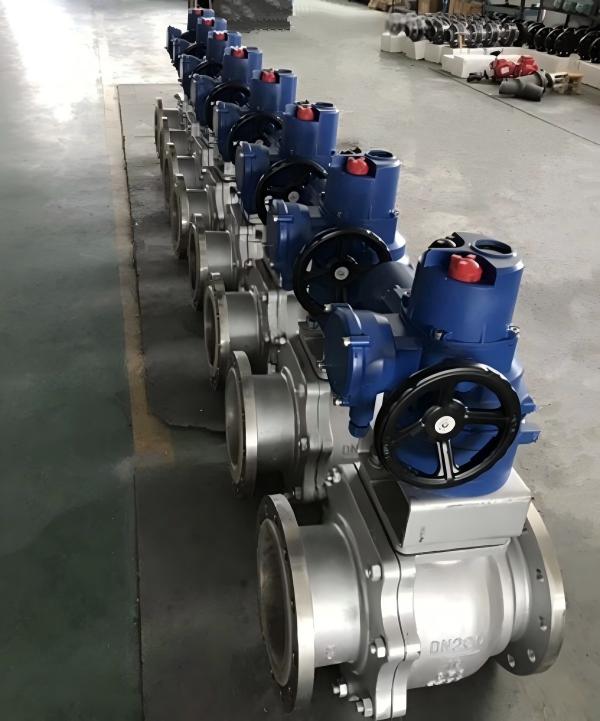 防爆电动不锈钢衬氟球阀Q941F46