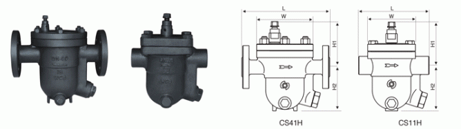 CS41H CS11H自由浮球式蒸汽疏水阀