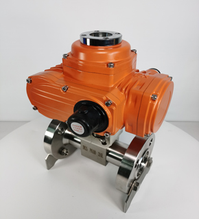 DBQJH-25FRL防爆V型调节球阀 不锈钢硬密封法兰切断阀.jpg