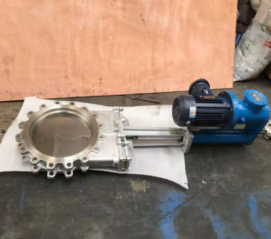 电液动对夹式刀形闸阀