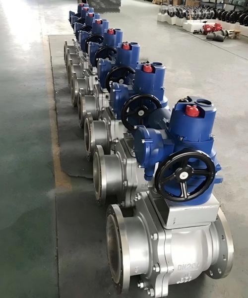 电动不锈钢衬氟球阀Q941F46